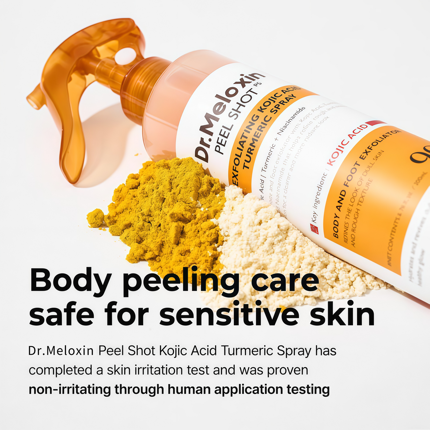🤎🚨Last 3 hours 50% off🔥Get Rid of Keratin Bumps Fast! Kojic Acid & Turmeric Peel Shot Spray