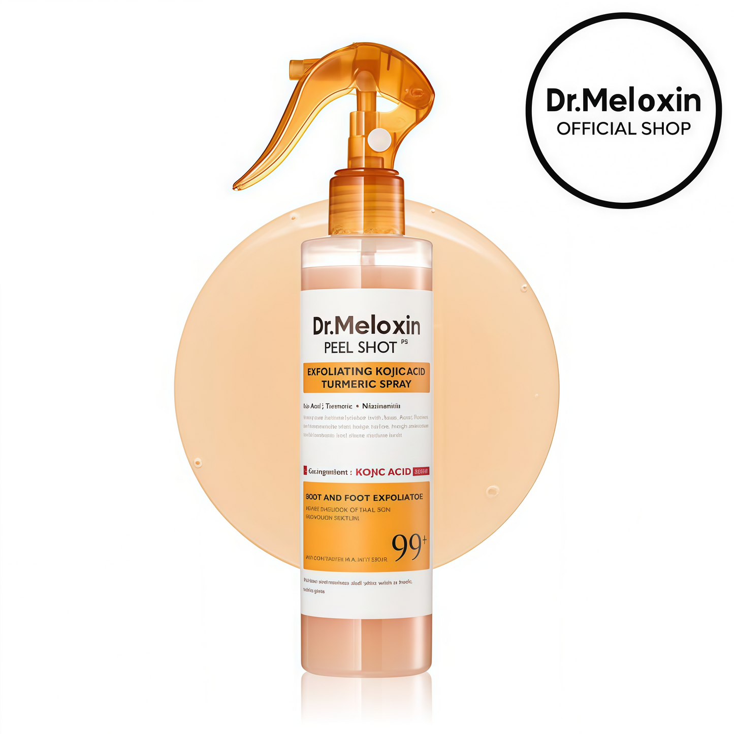 🤎🚨Last 3 hours 50% off🔥Get Rid of Keratin Bumps Fast! Kojic Acid & Turmeric Peel Shot Spray