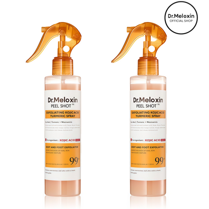 🤎🚨Last 3 hours 50% off🔥Get Rid of Keratin Bumps Fast! Kojic Acid & Turmeric Peel Shot Spray
