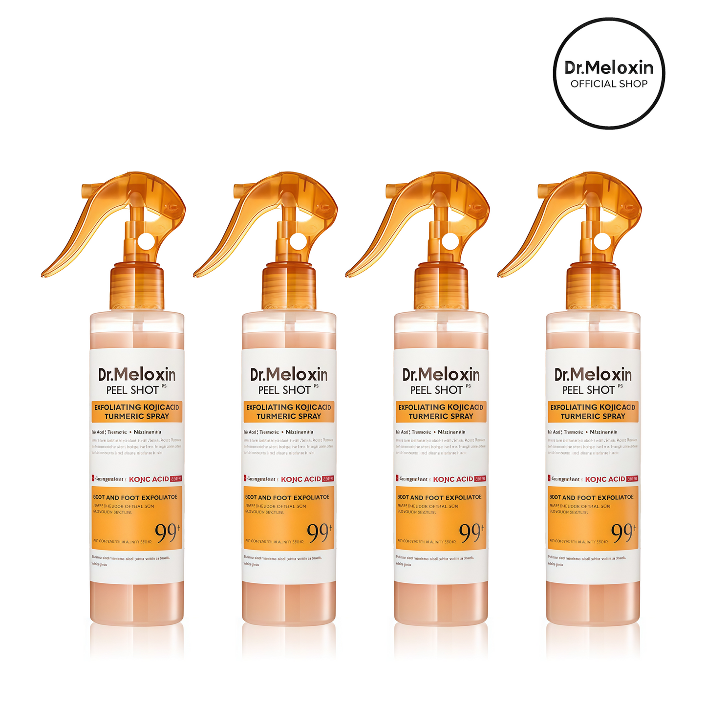 🤎🚨Last 3 hours 50% off🔥Get Rid of Keratin Bumps Fast! Kojic Acid & Turmeric Peel Shot Spray