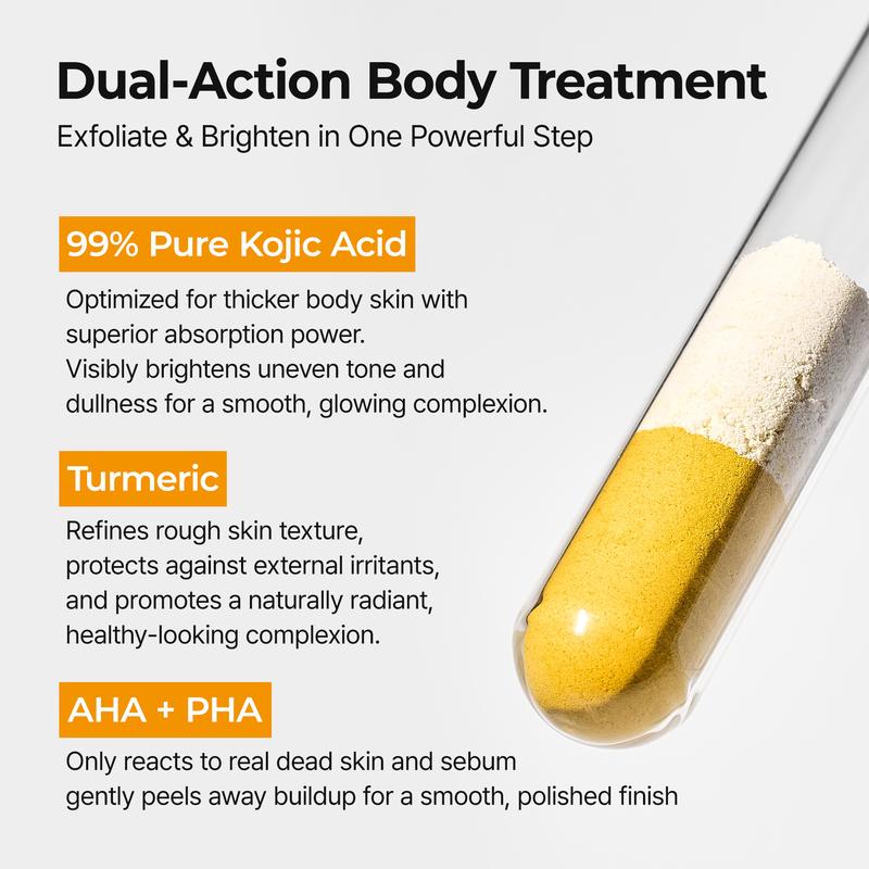 🤎🚨Last 3 hours 50% off🔥Get Rid of Keratin Bumps Fast! Kojic Acid & Turmeric Peel Shot Spray